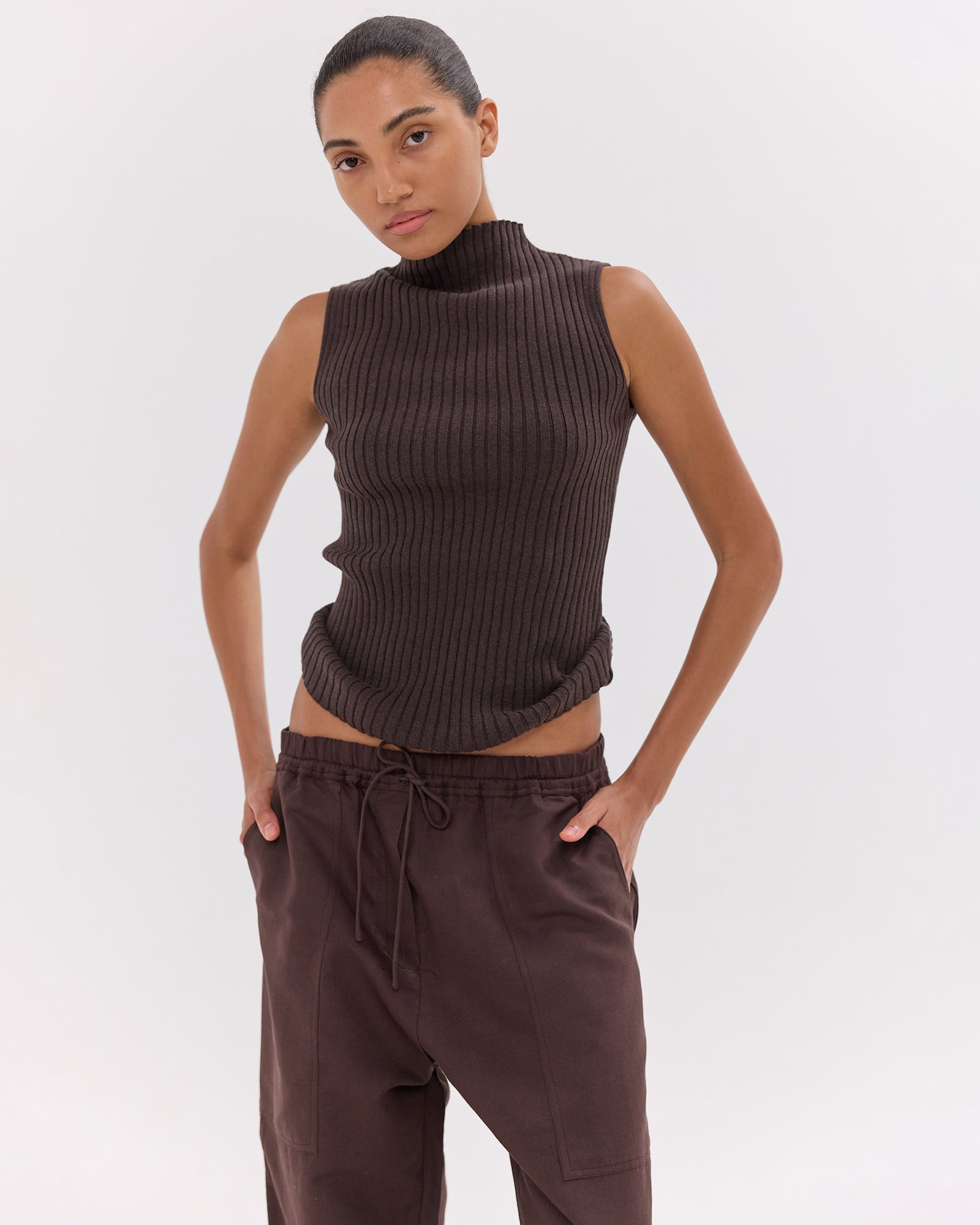 The Drawstring Pants | Brazil Nut