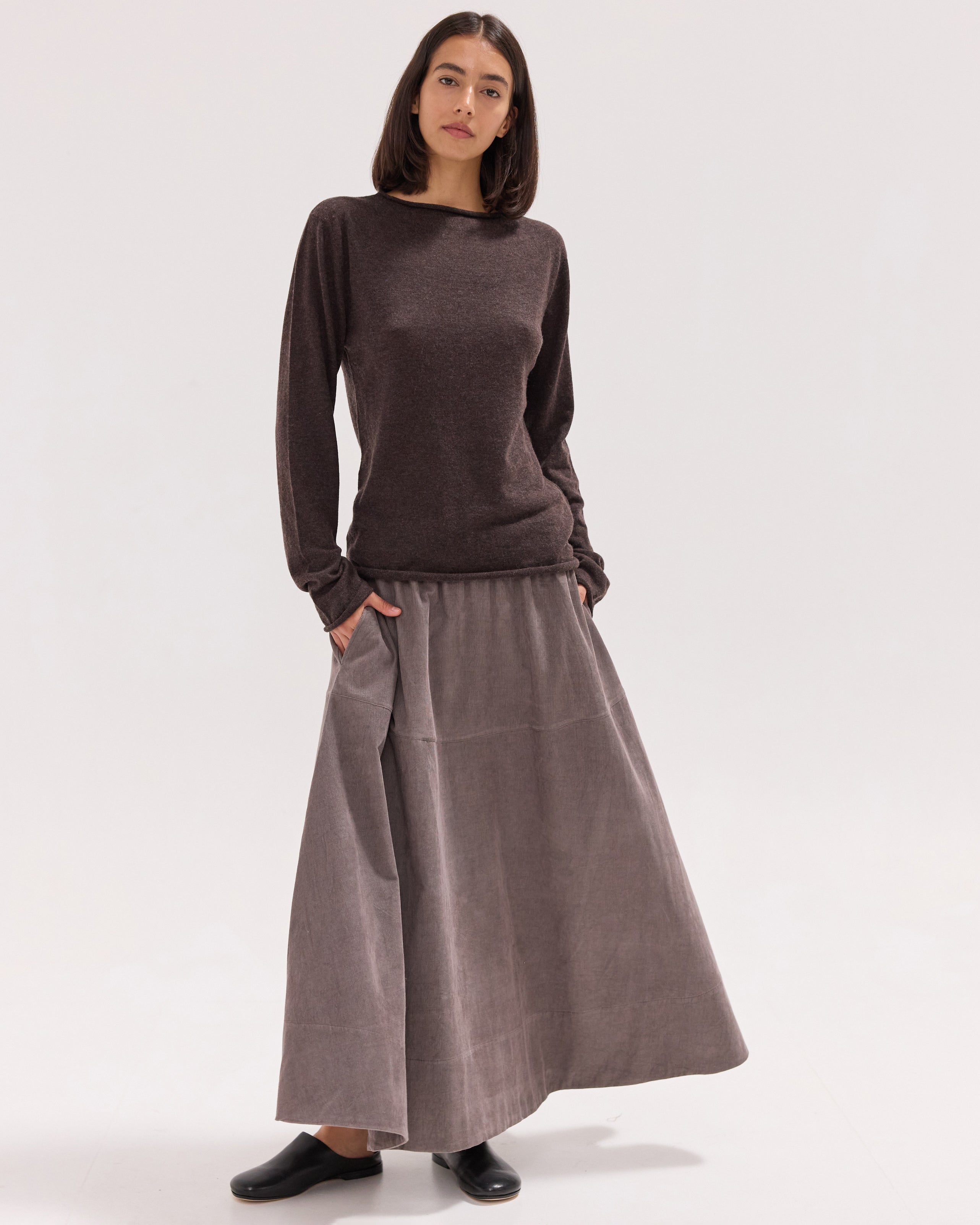 The Corduroy Maxi Skirt | Donkey