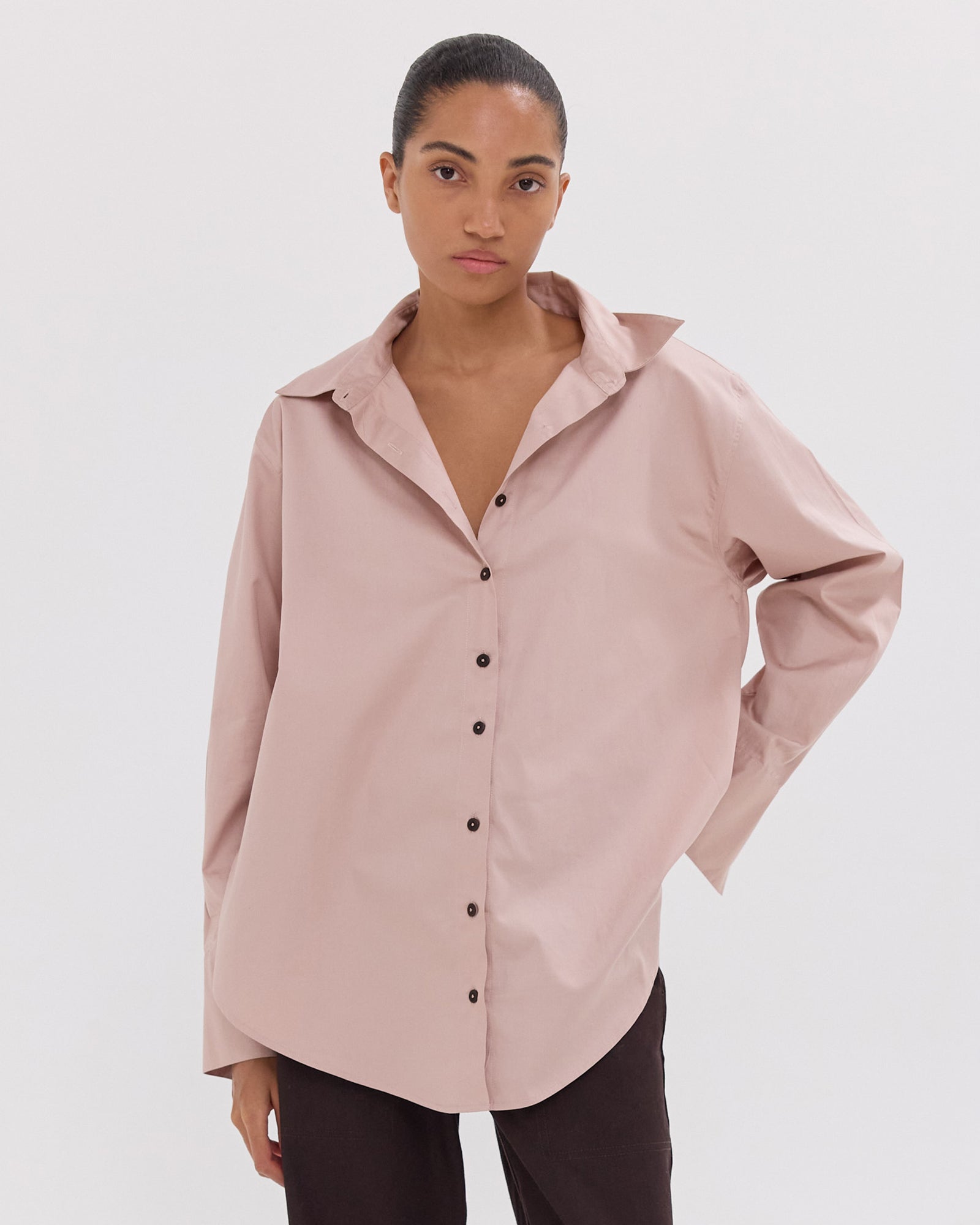 The Split Back Shirt | Lotus