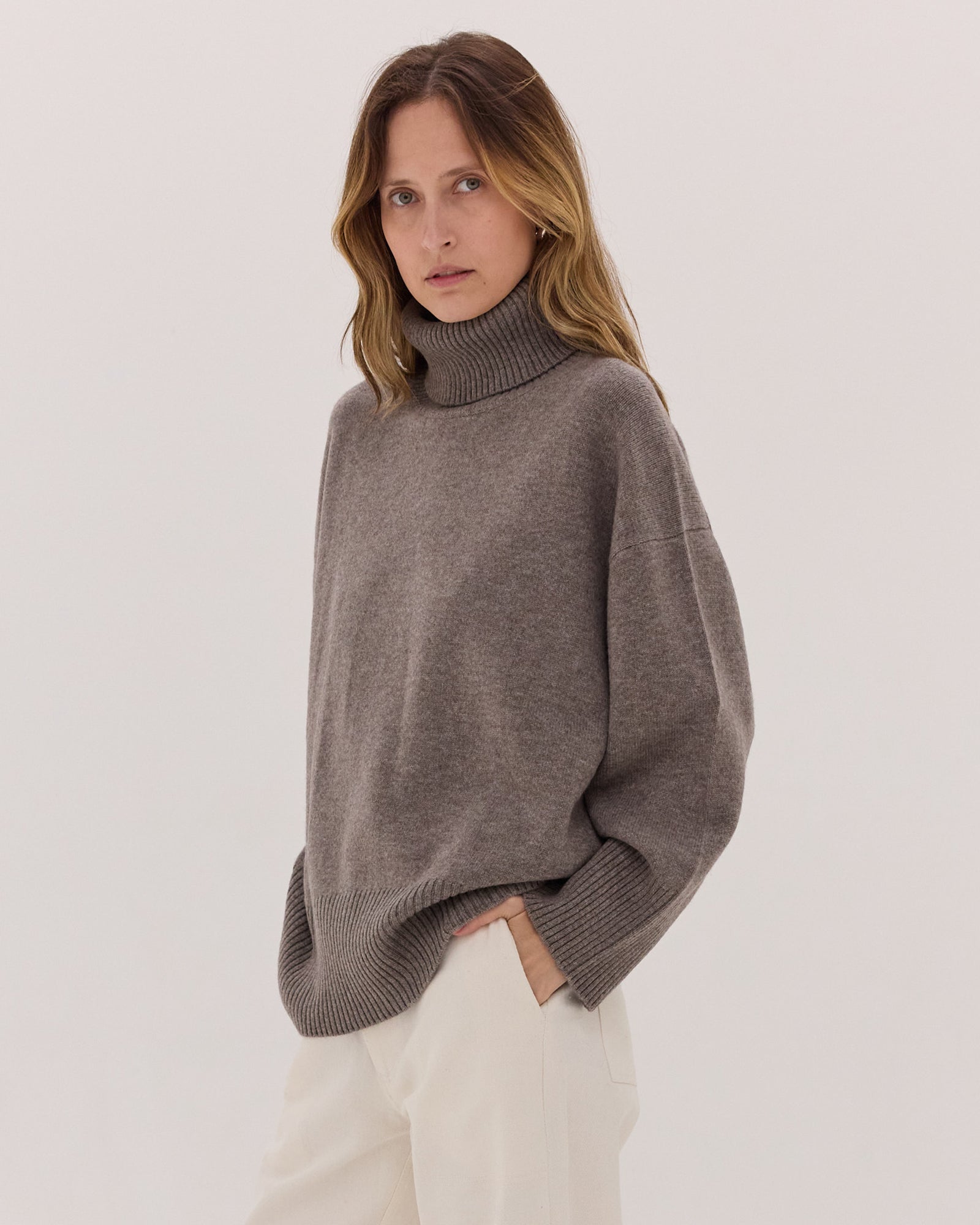 The Roll Neck Jumper | Vapor