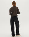 The Corduroy Tailored Pant | Black