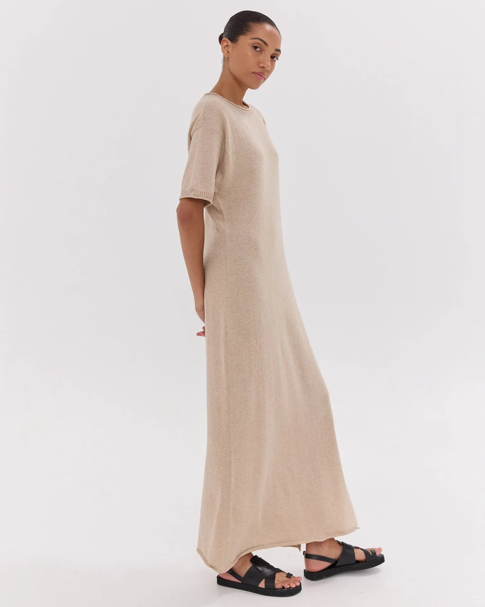 The Knit Tee Dress | Dune by Cloth & Co.