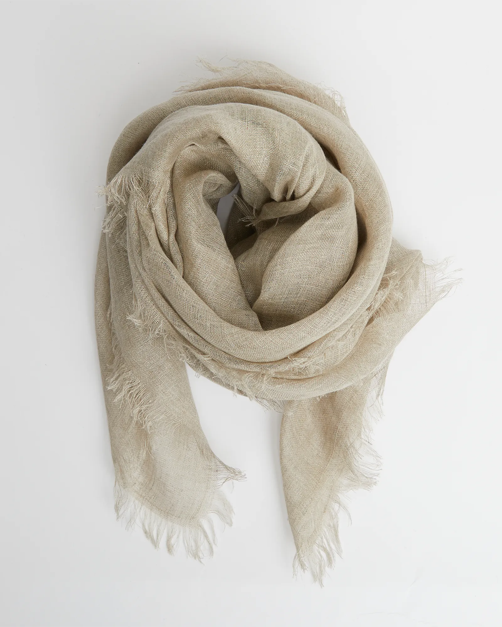 The Linen Scarf | Soft Flax