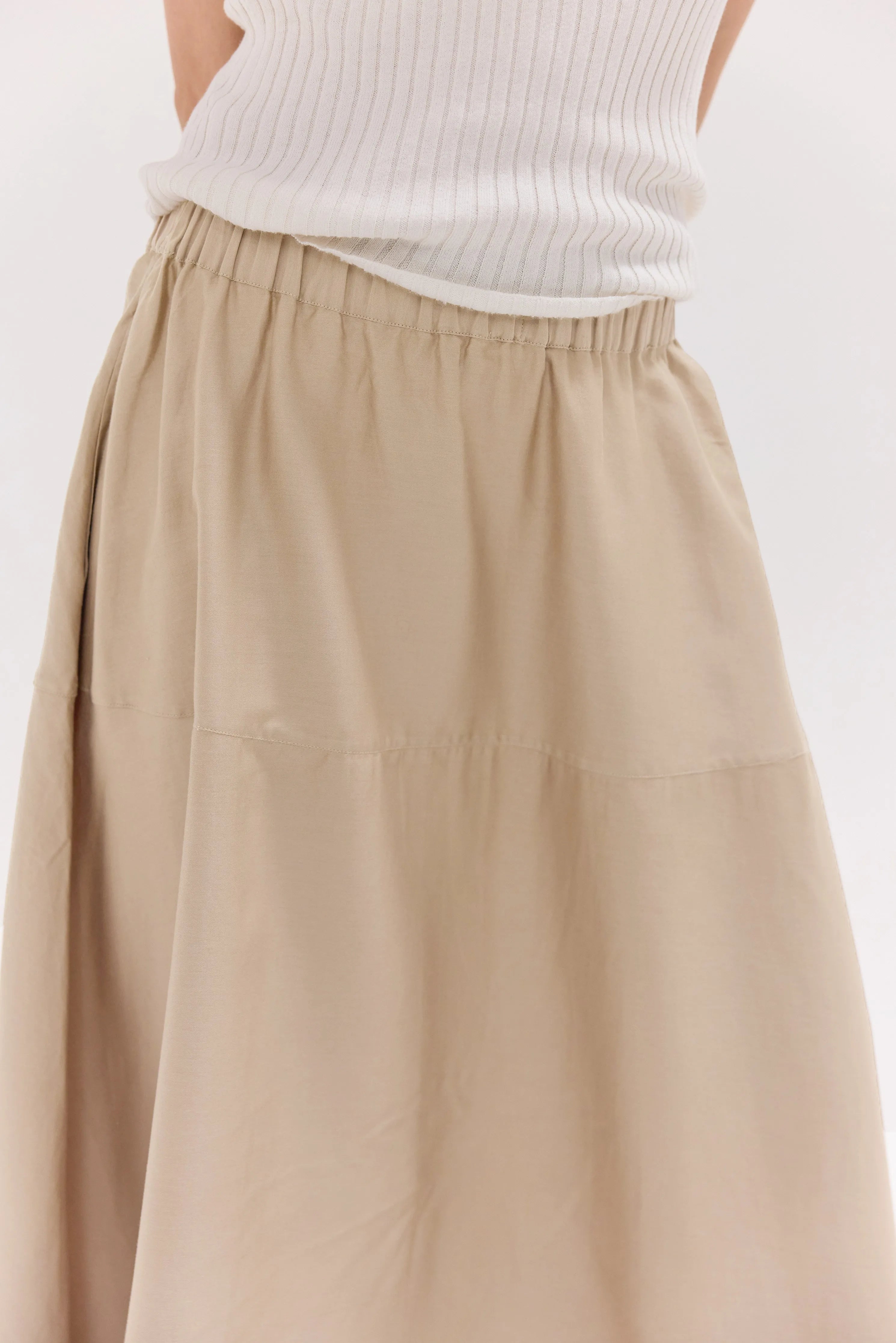 The Maxi Skirt | Bone by Cloth & Co.