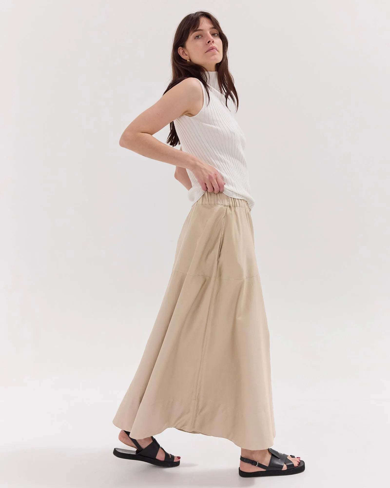 The Maxi Skirt | Bone by Cloth & Co.