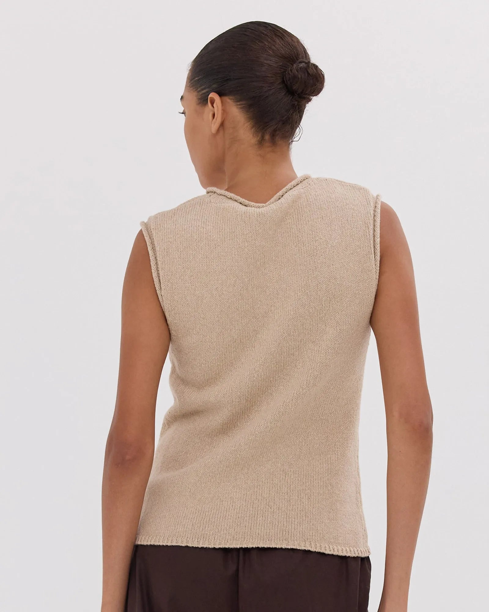 The Rolled Edge Tank | Dune by Cloth & Co.