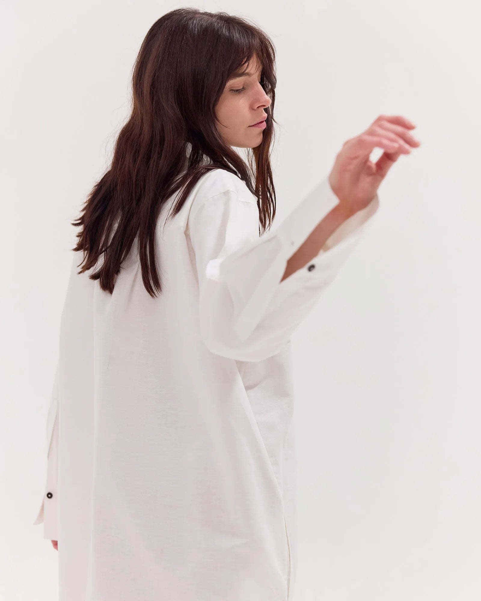 The Shirt Dress | White by Cloth & Co.
