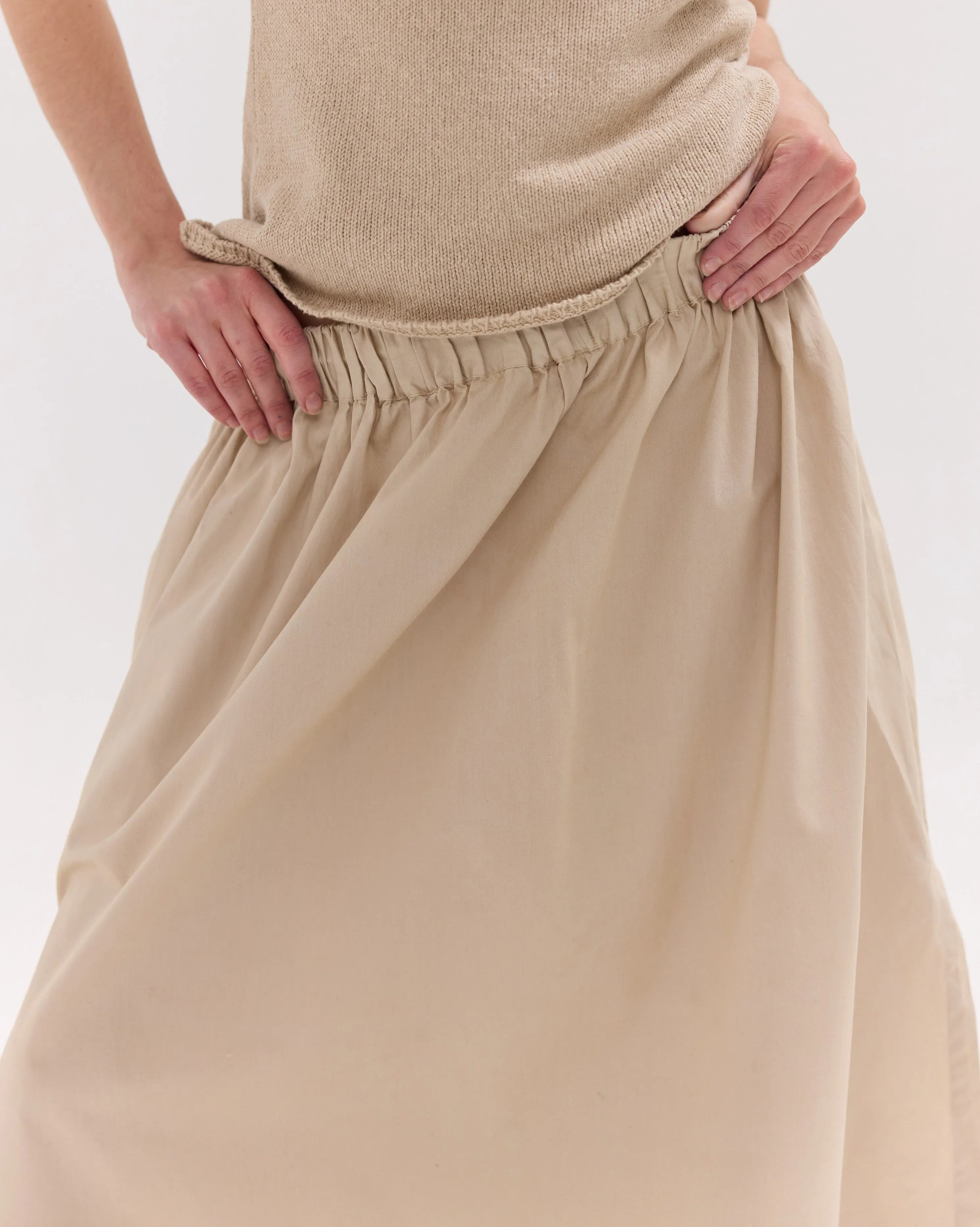 The Split Skirt | Bone by Cloth & Co.