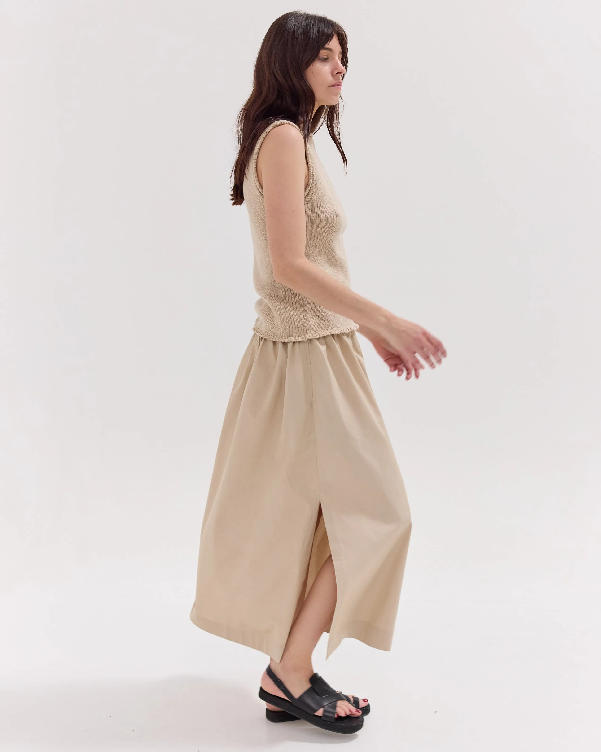 The Split Skirt | Bone by Cloth & Co.