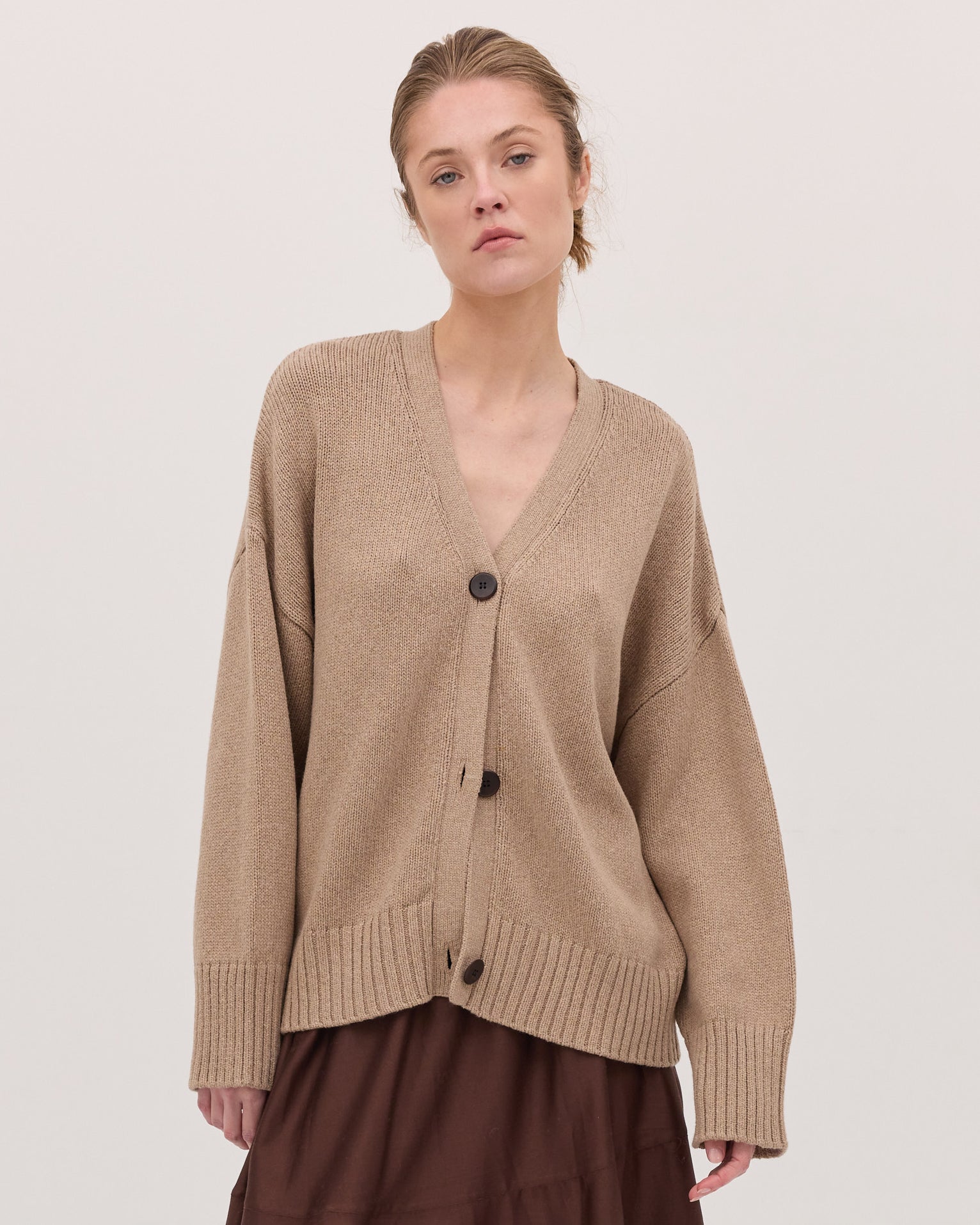 The Cardigan | Sable by Cloth & Co.