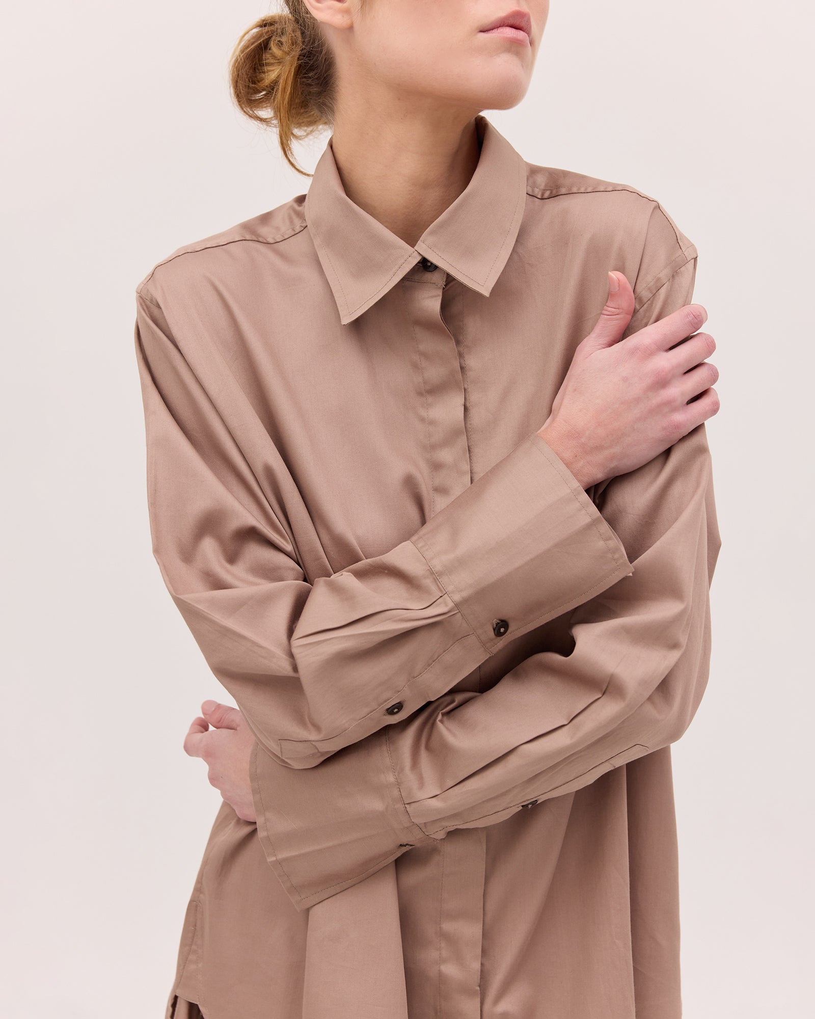 The Classic Shirt | Mocha by Cloth & Co.