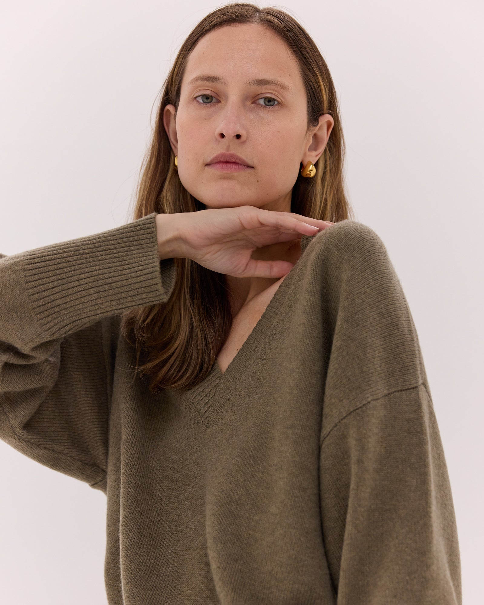 The Classic V Jumper | Breen by Cloth & Co.