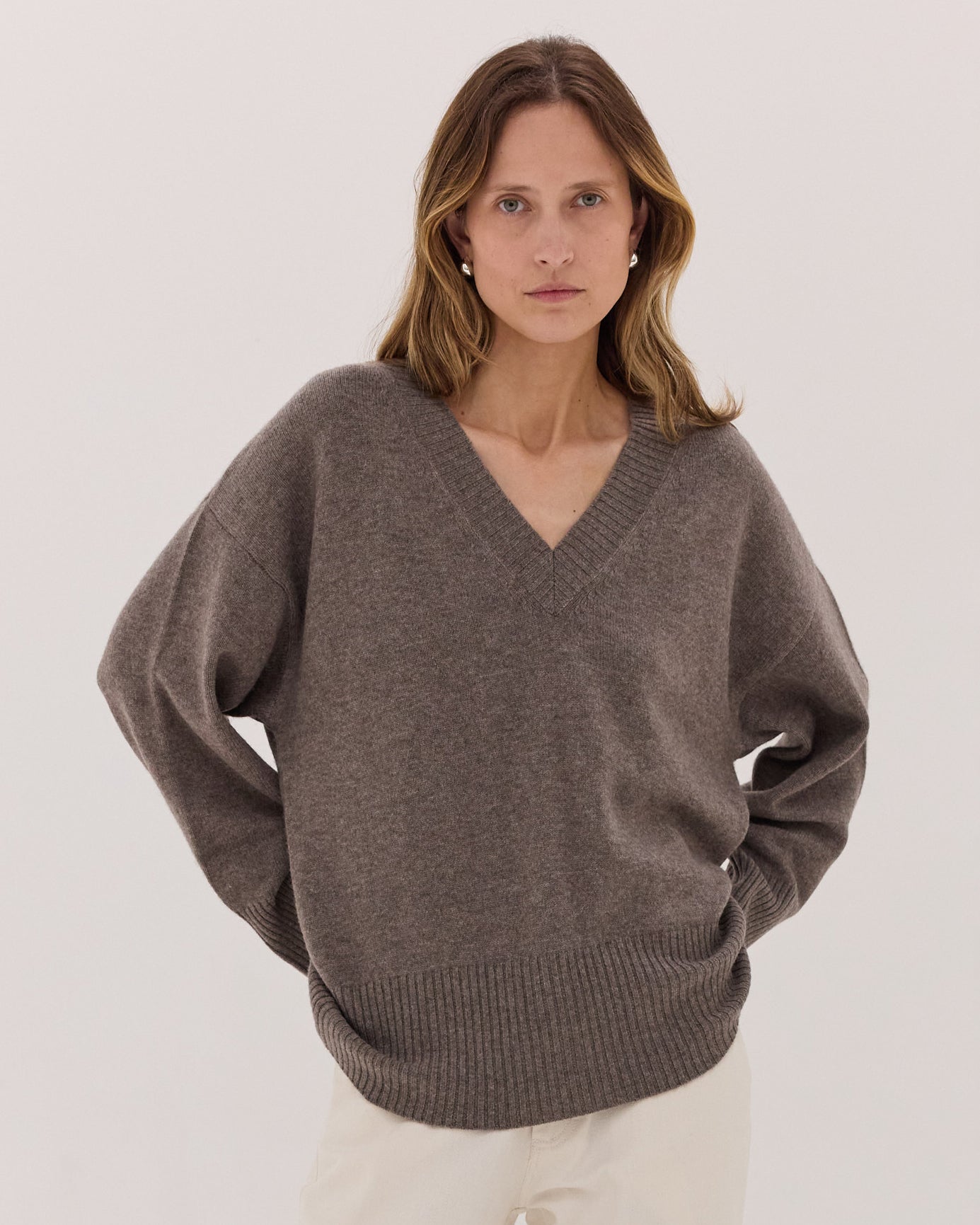 The Classic V Jumper | Vapor by Cloth & Co.