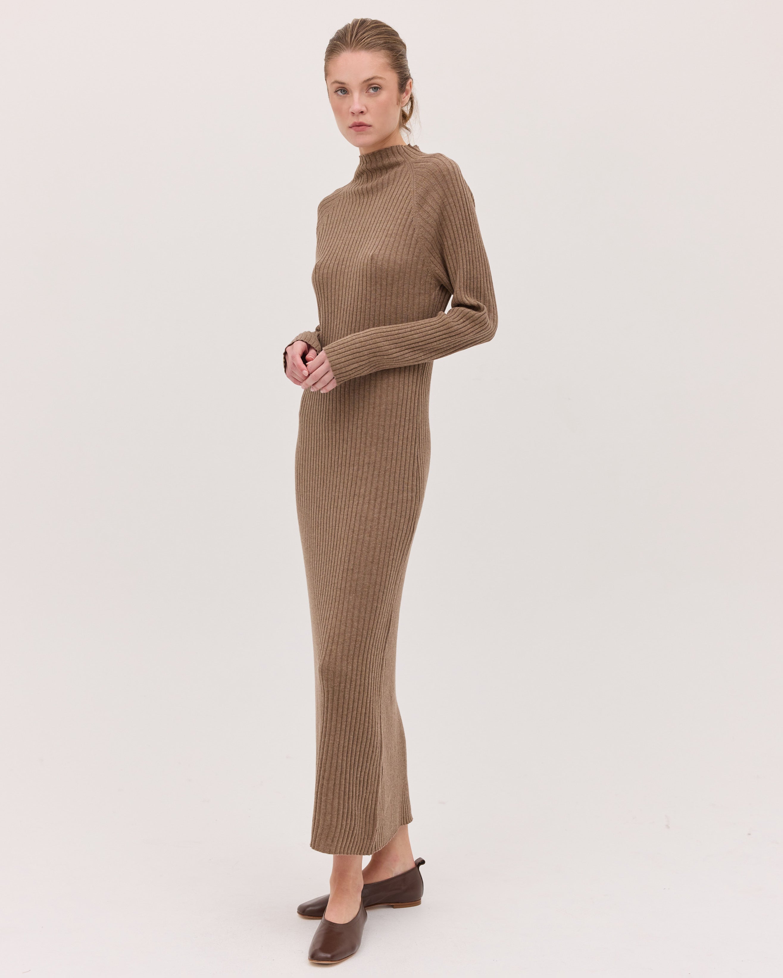 The Rib Knit Dress | Hazel by Cloth & Co.