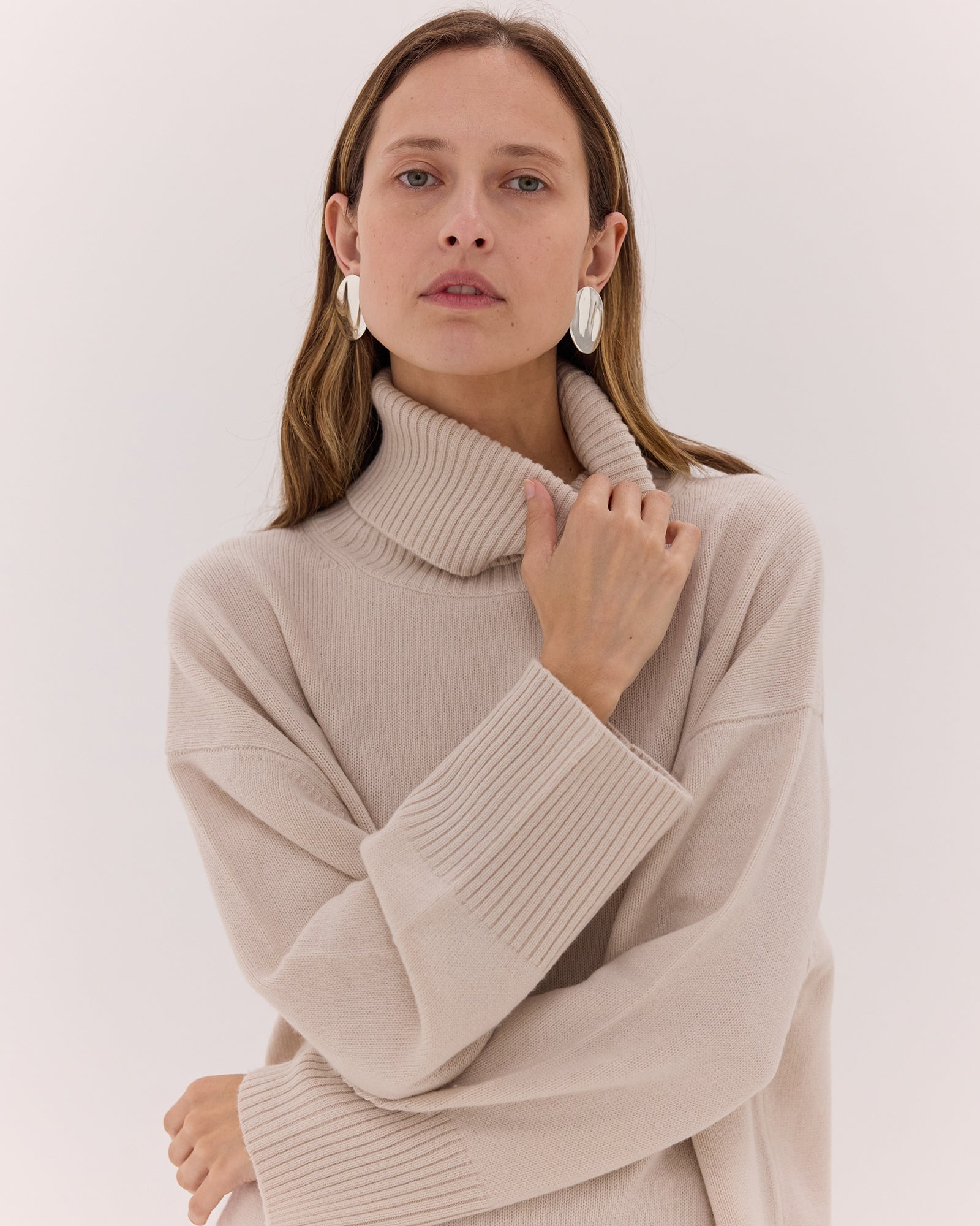 The Roll Neck Jumper | Jasmine by Cloth & Co.
