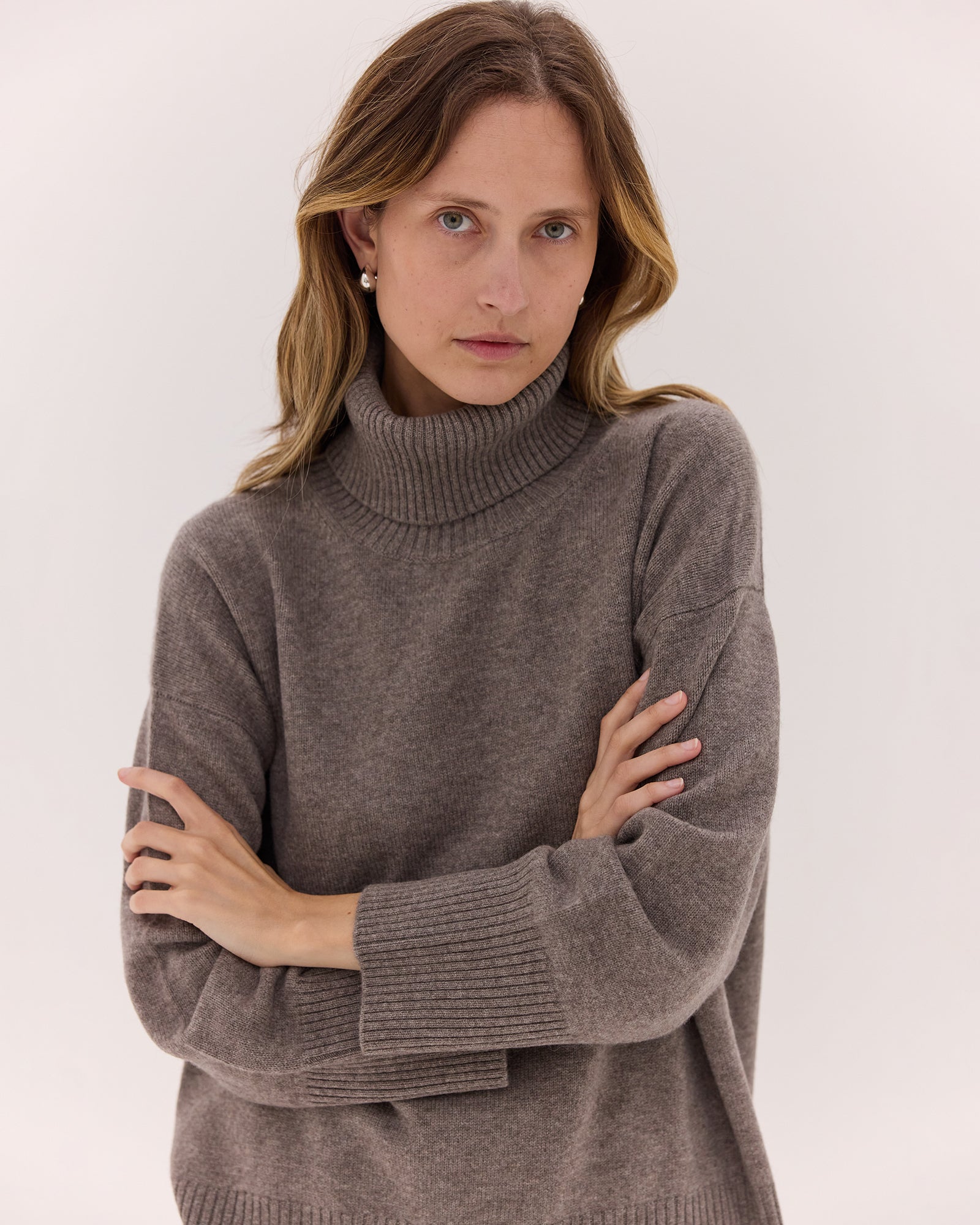 The Roll Neck Jumper | Vapor by Cloth & Co.