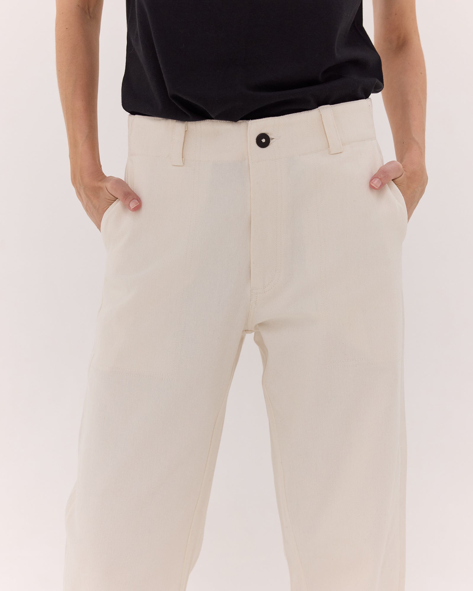 The Wide Leg Denim Jean | Natural by Cloth & Co.