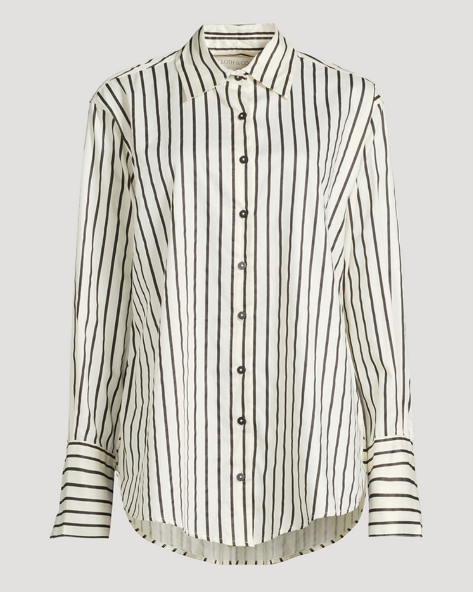 The Classic Shirt | Black & Cream