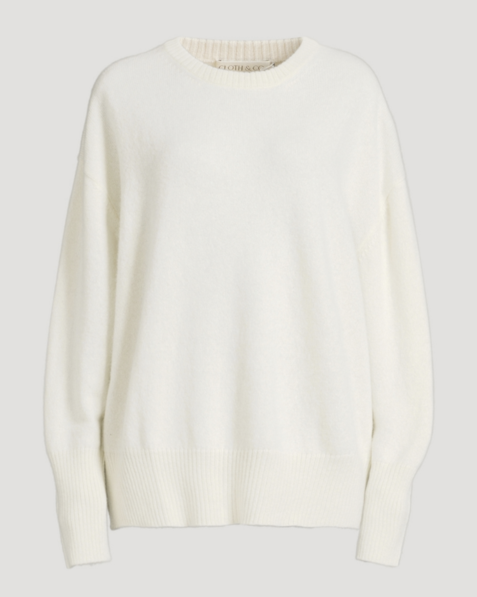 The Classic Crew Jumper | Winter White
