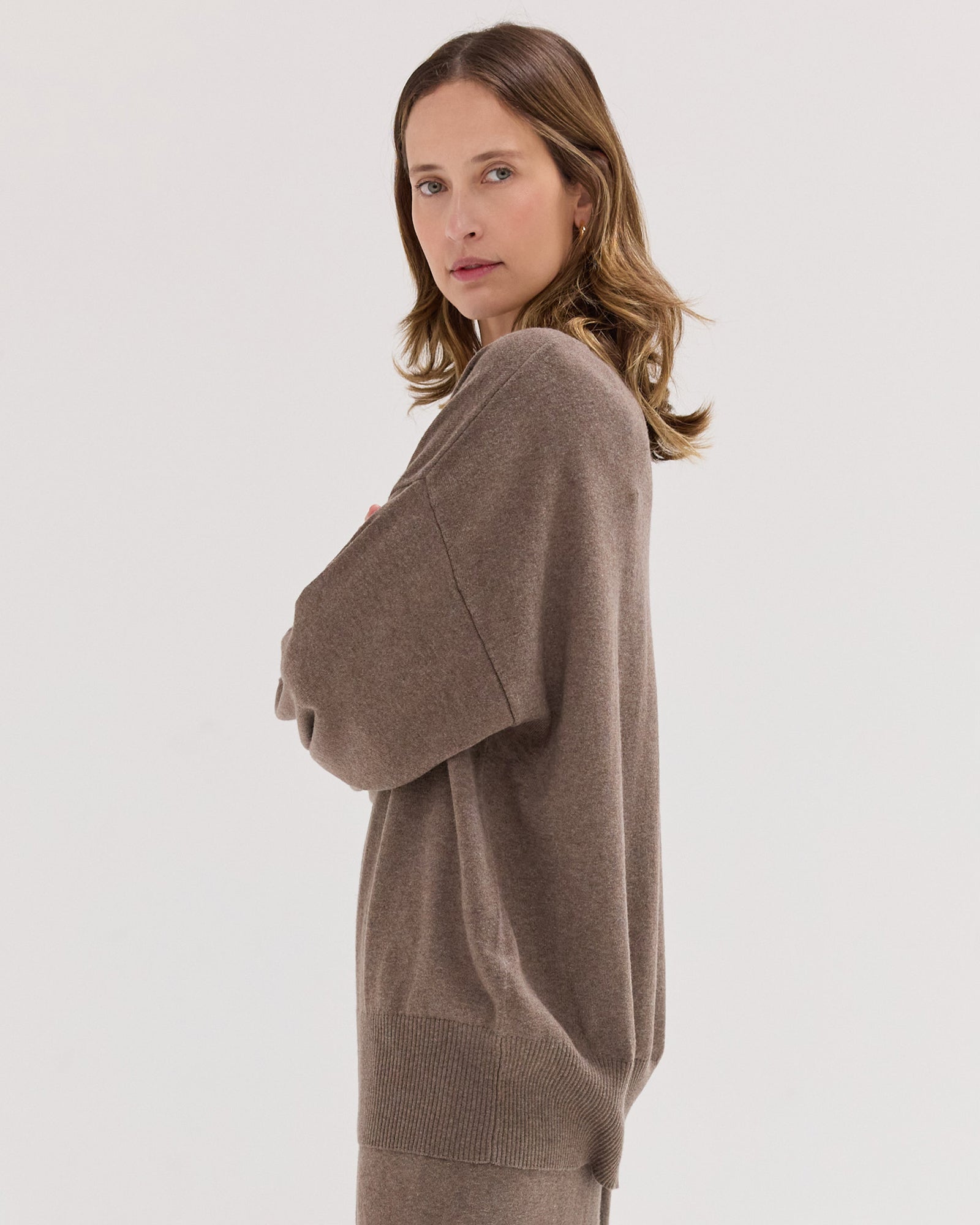 The Travel Sweater | Driftwood