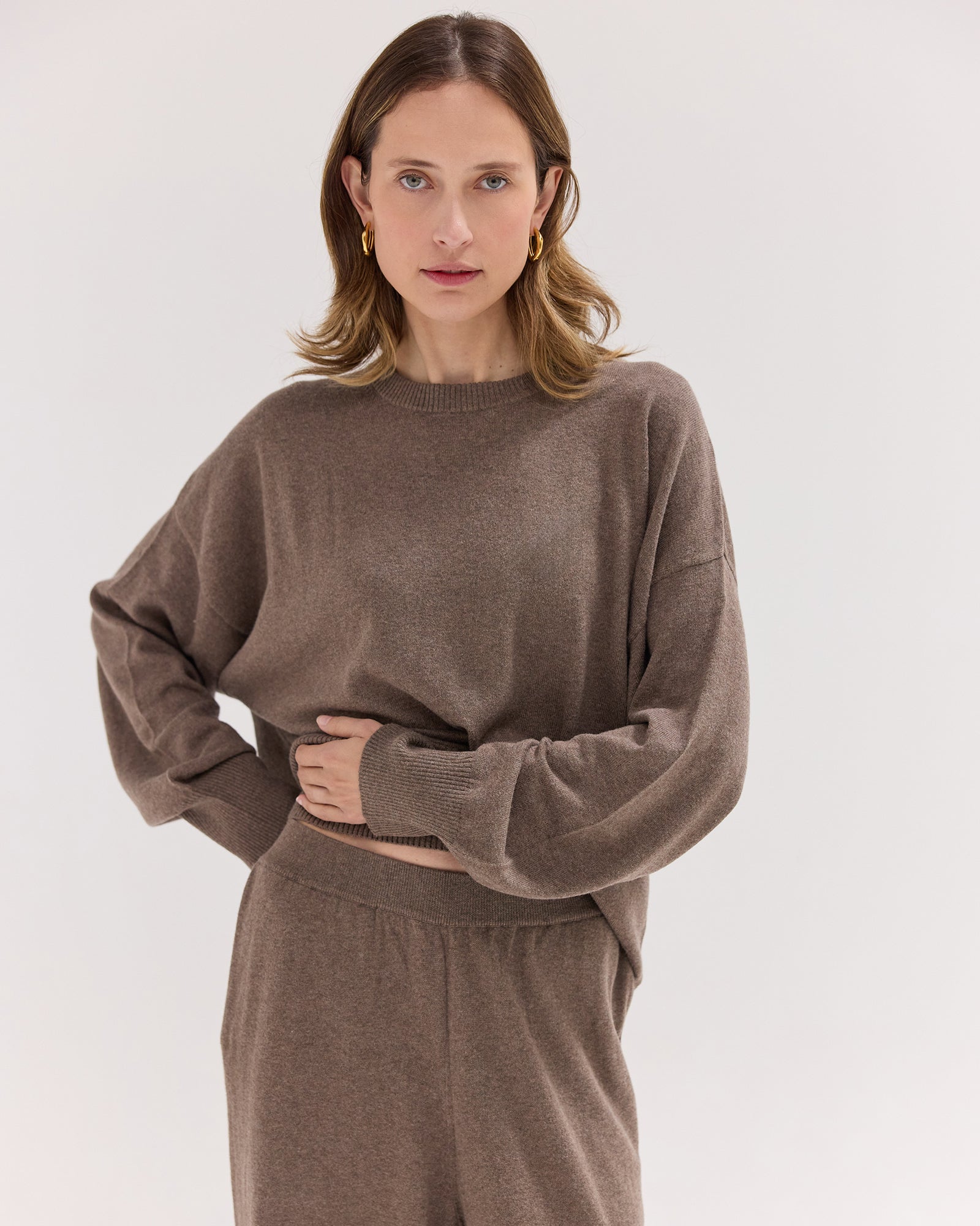 The Travel Sweater | Driftwood