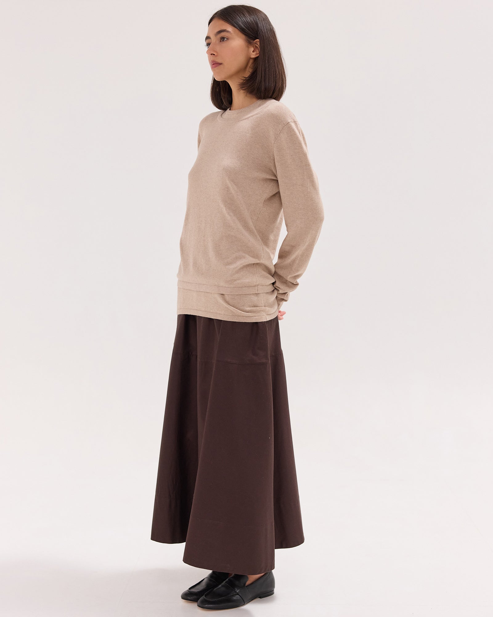 The Maxi Skirt | Brazil Nut