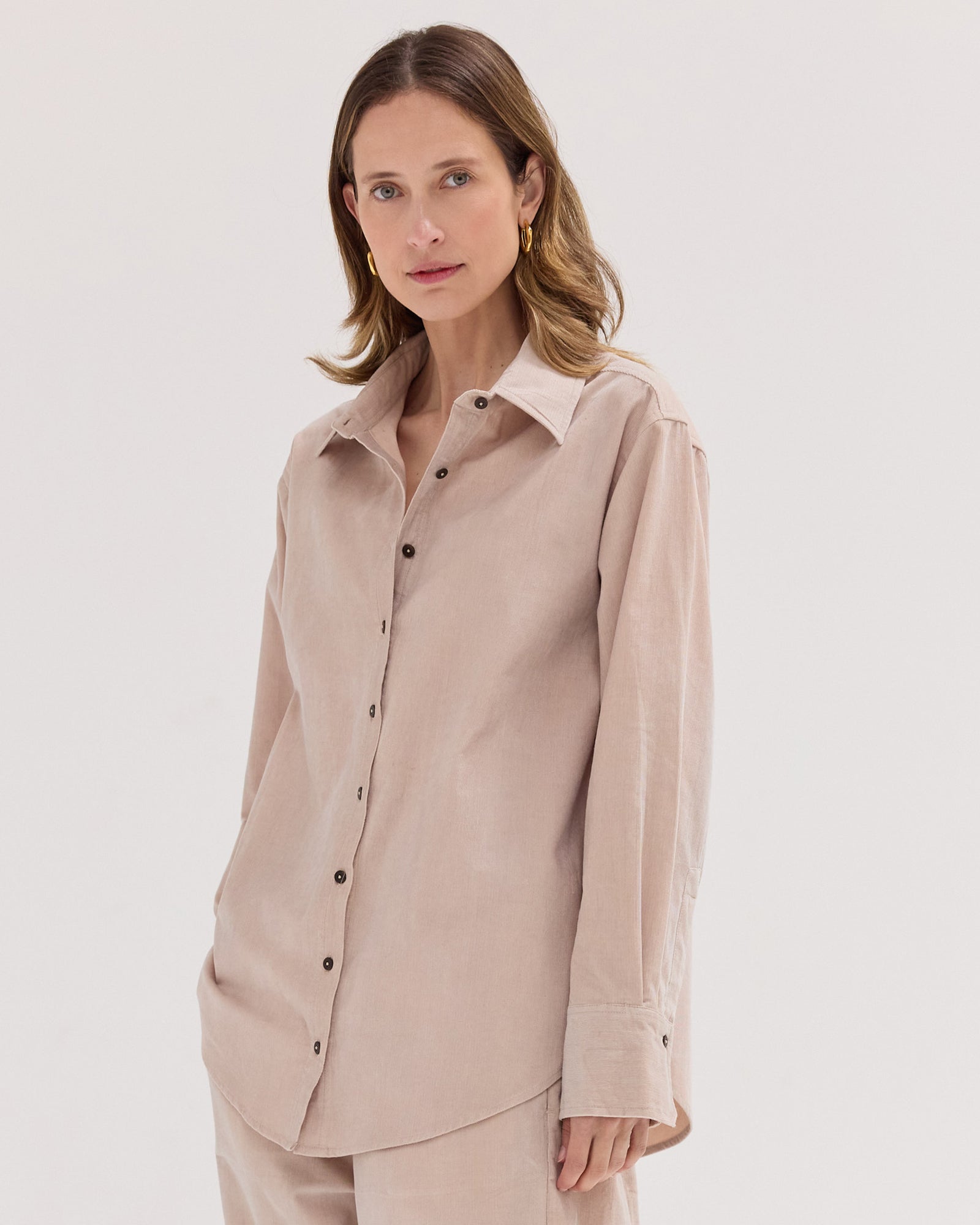 The Corduroy Shirt | Limestone