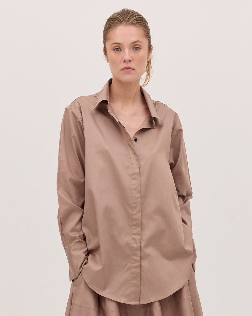 The Classic Shirt | Mocha