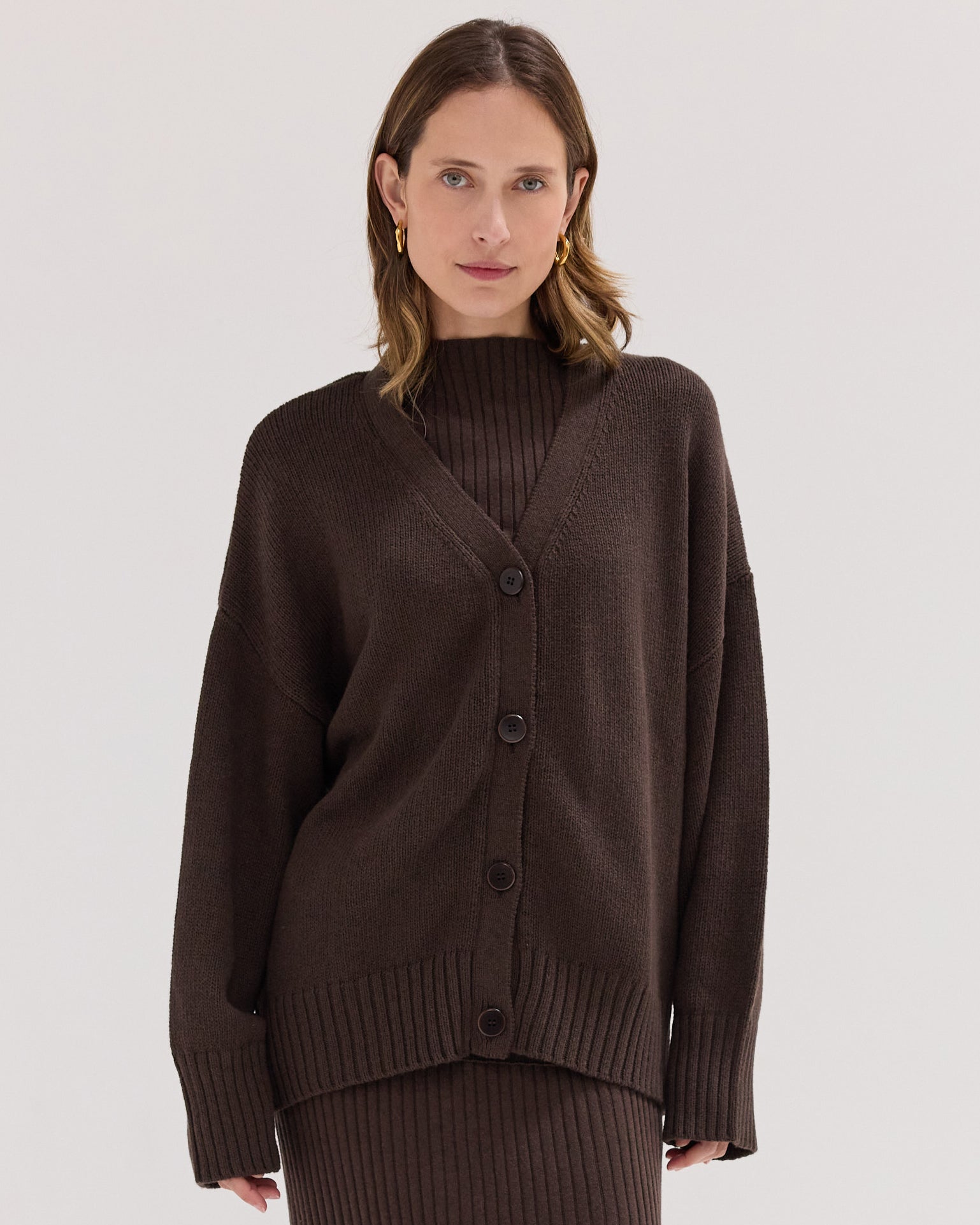 The Cardigan | Brazil Nut