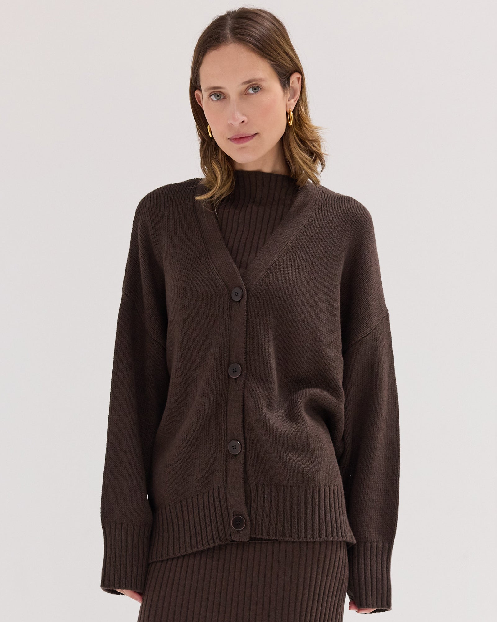 The Cardigan | Brazil Nut