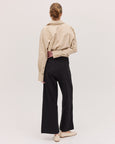 The Relaxed Tailored Pant | Black