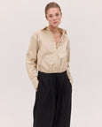 The Relaxed Tailored Pant | Black