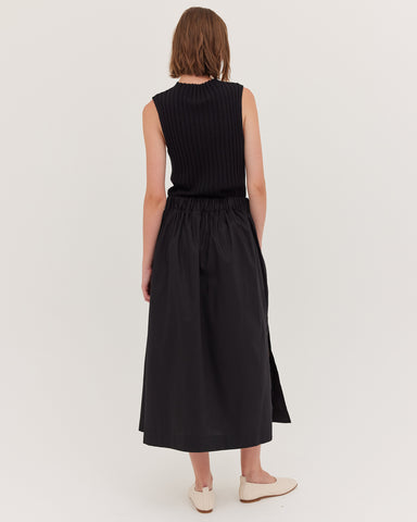 The Split Skirt | Black