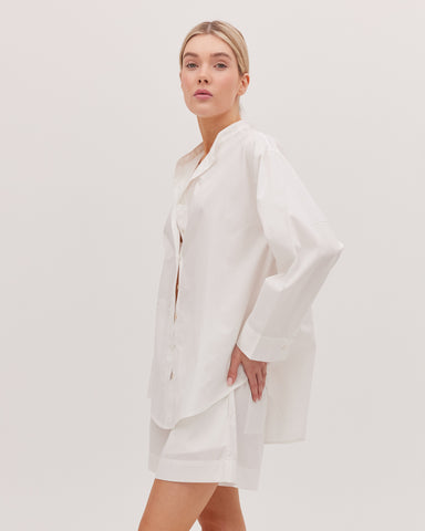 The Oversized Shirt | White