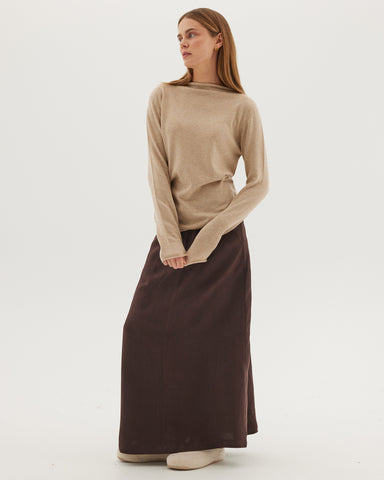 The Tailored Skirt | Rich Loam