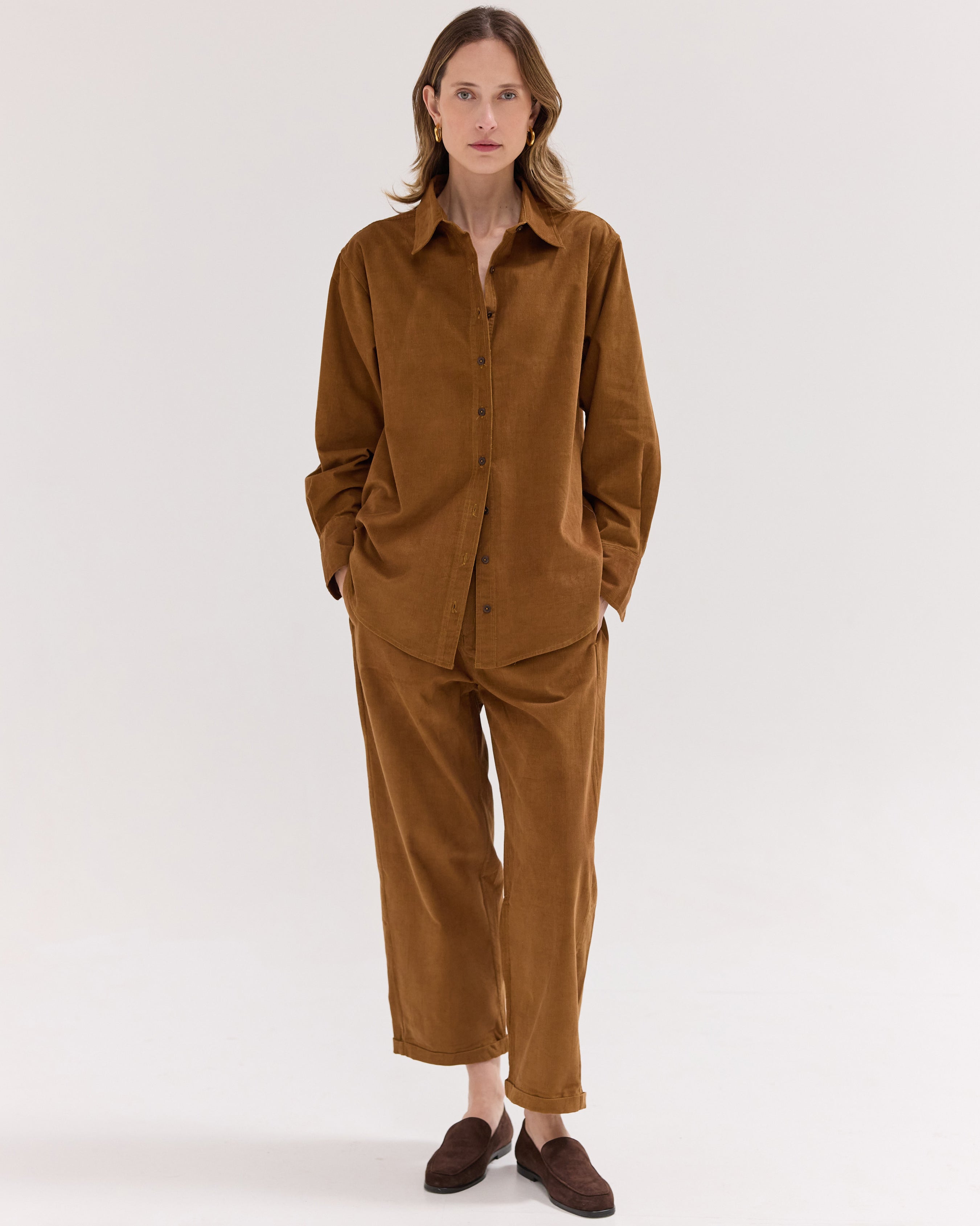 The Corduroy Relaxed Pant | Fox