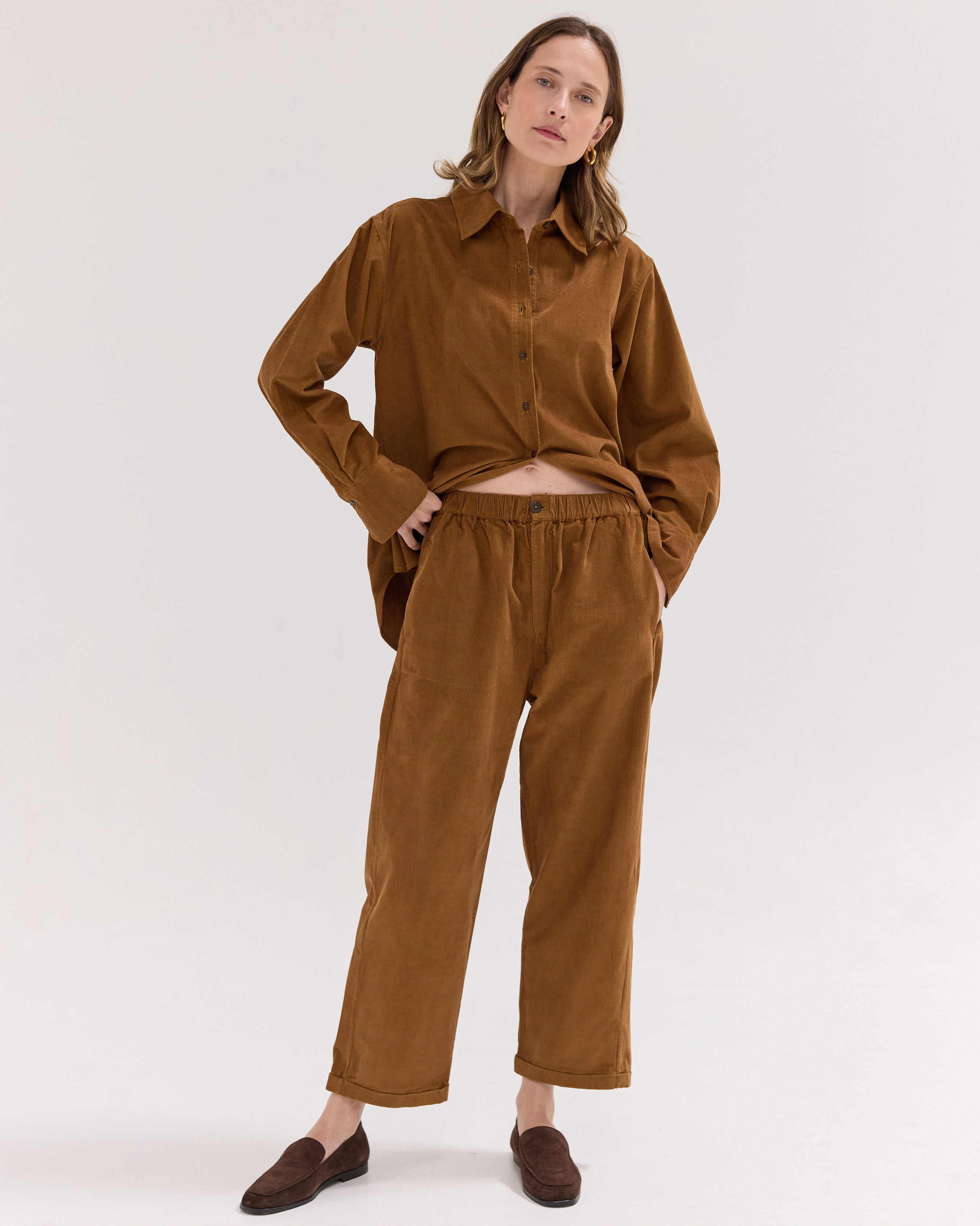 The Corduroy Relaxed Pant | Fox
