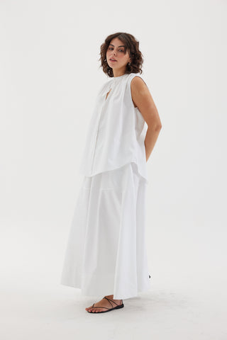 The Giza Skirt | White