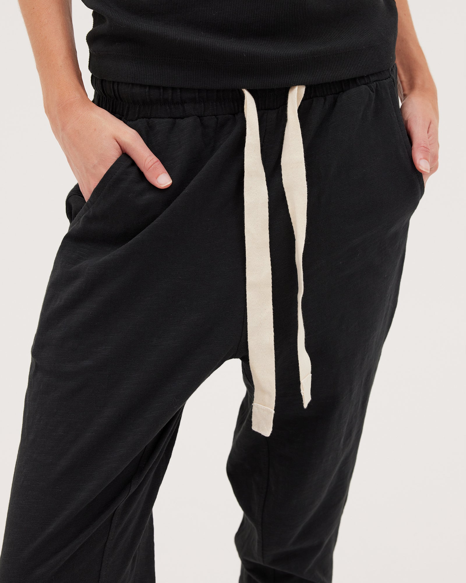 The Jersey Lounge Pant | Black
