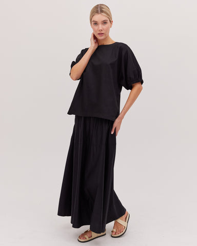 The Maxi Skirt | Black