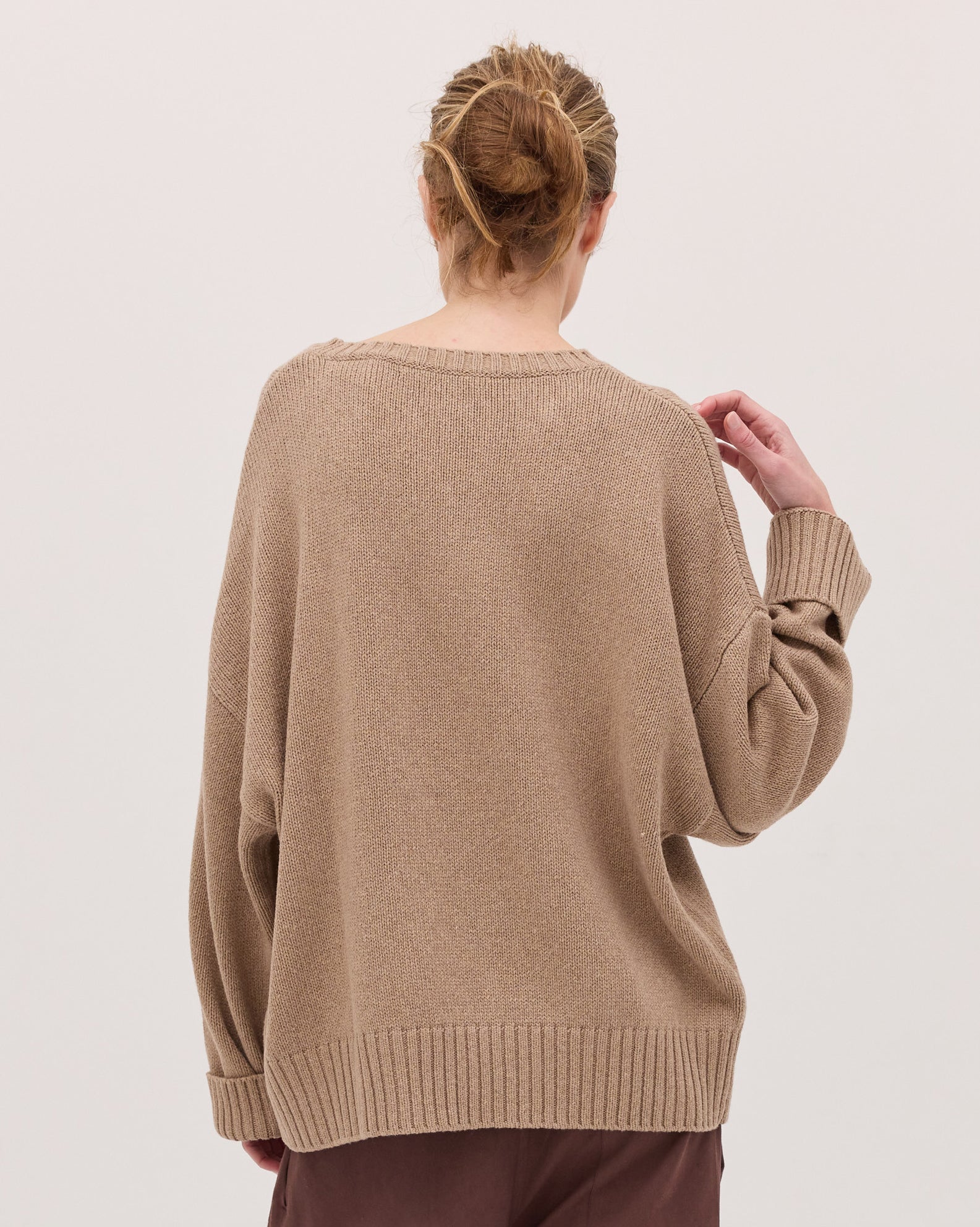 The Billow Sleeve Jumper | Sable