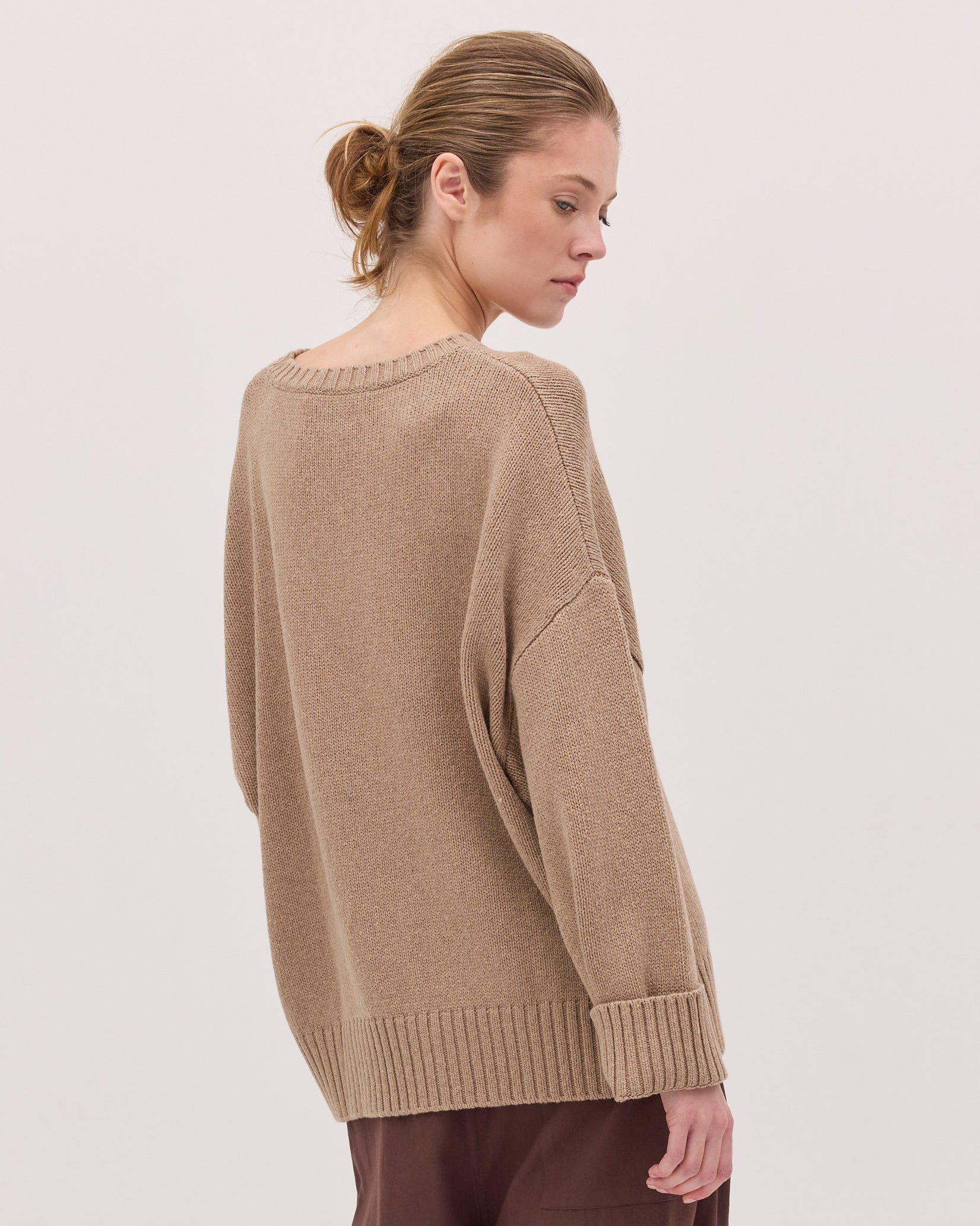 The Billow Sleeve Jumper | Sable