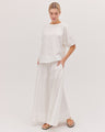 The Maxi Skirt | White