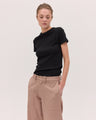 The Wide Leg Denim Jeans | Mocha