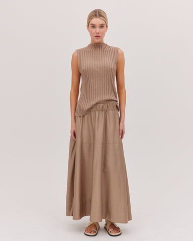 The Maxi Skirt | Praline