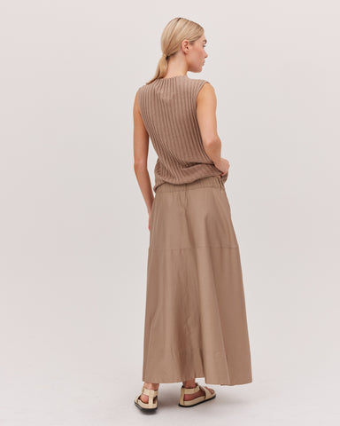 The Maxi Skirt | Praline