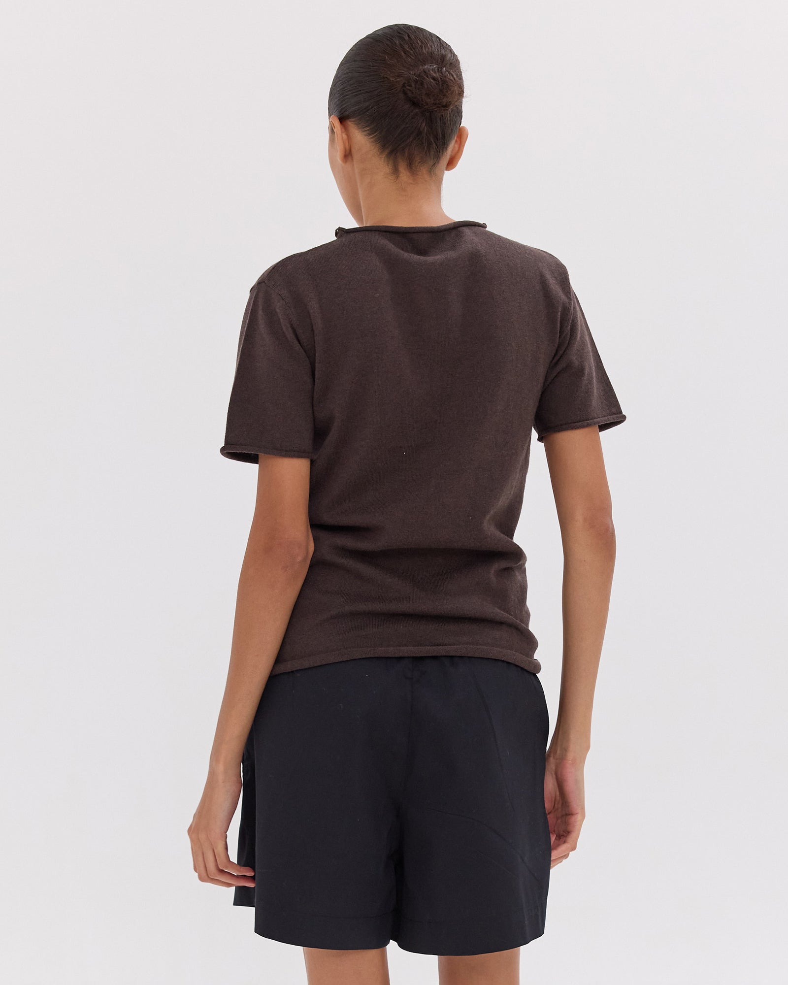 The Elastic Waist Shorts | Black