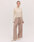 The Relaxed Tailored Pant | Tawny