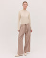 The Relaxed Tailored Pant | Tawny