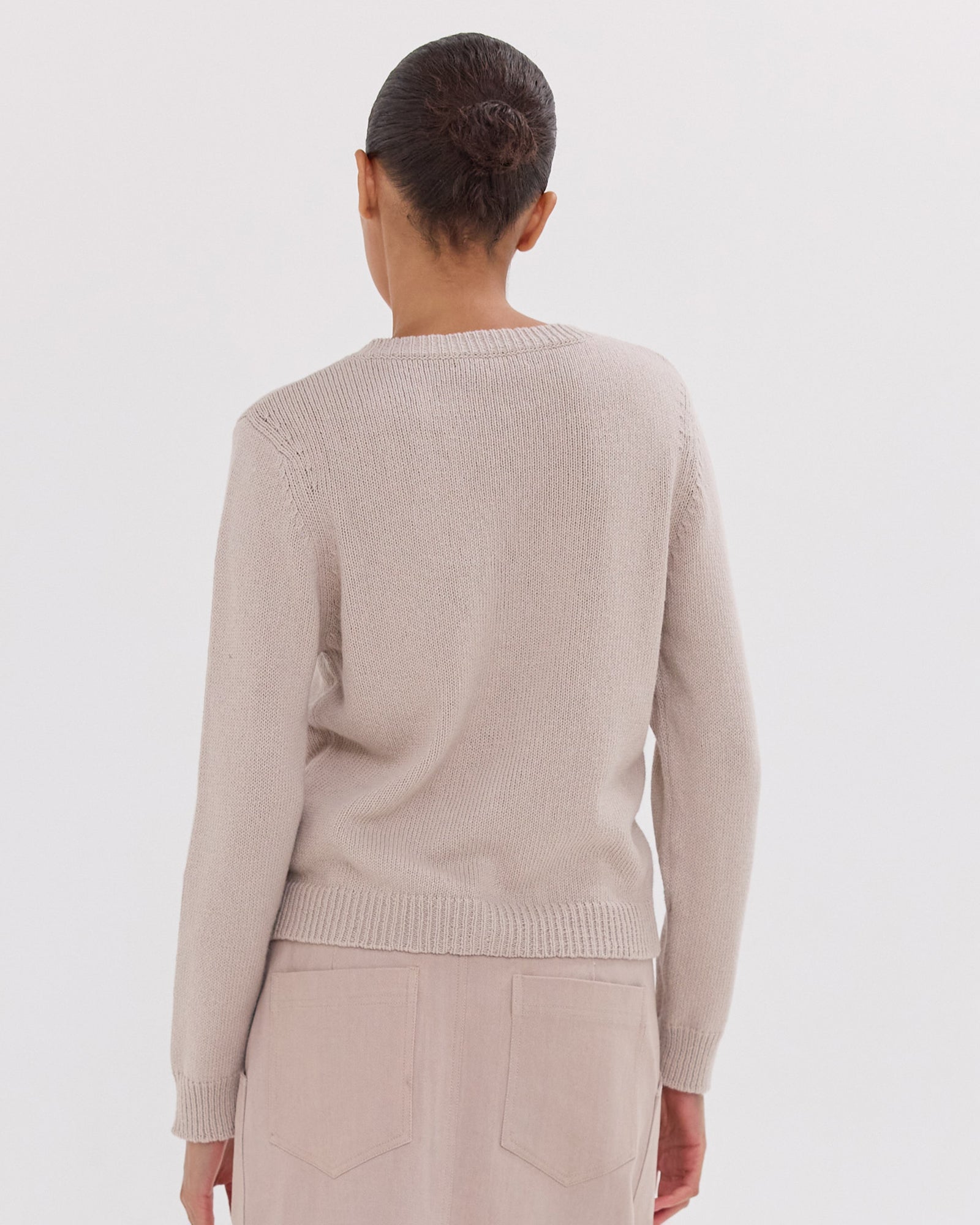 The Vintage Cardigan | River Pebble